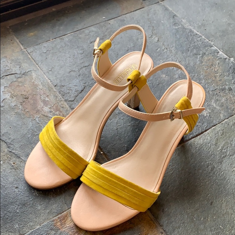 Seychelles yellow sandals